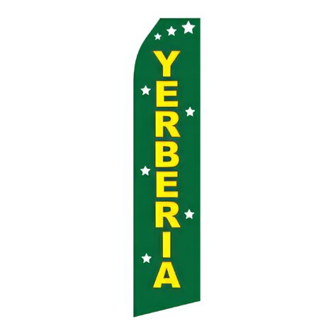 Yerberia Advertising Flag