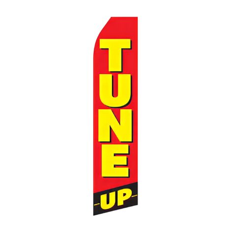 Tune Up Advertising Flag
