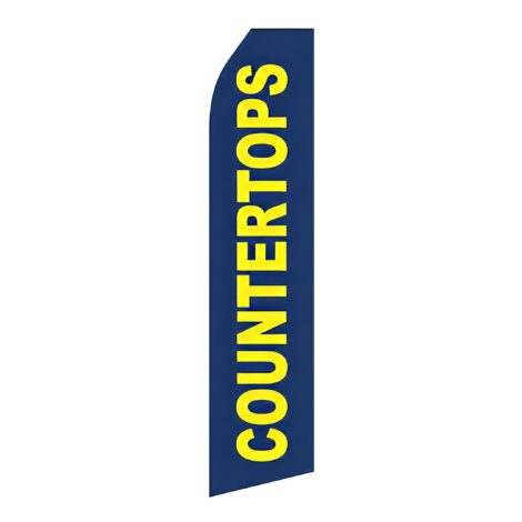 Countertops Advertising Flag