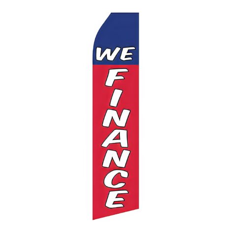 We Finance Advertising Flag