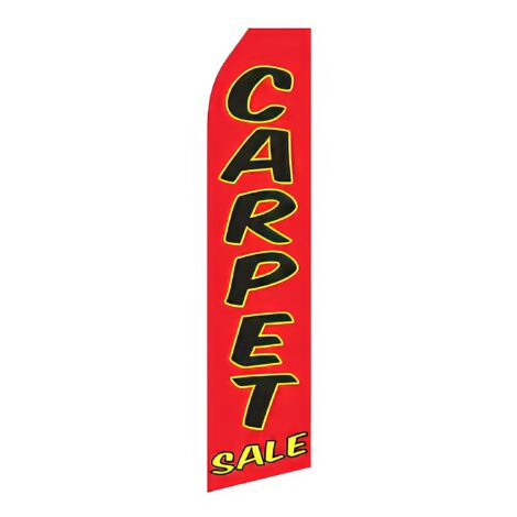 Carpet Sale Advertising Flag