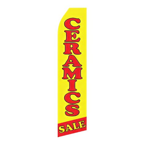 Ceramic Sale Advertising Flag