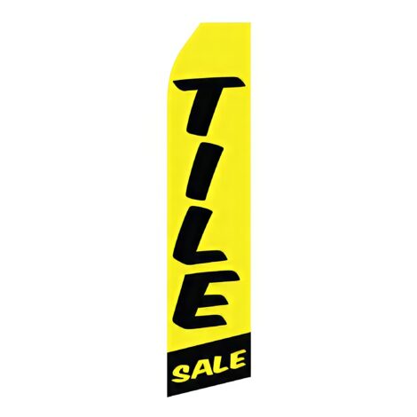 Tile Sale Advertising Flag