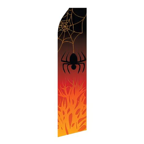 Halloween Spider Advertising Flag