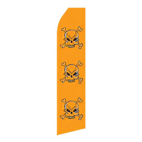 Skull Advertising Flag