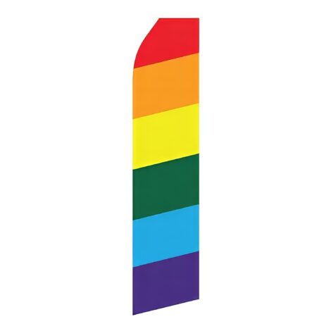 Rainbow Advertising Flag