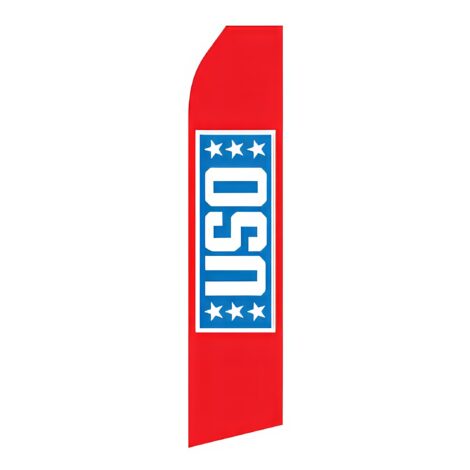 USO Advertising Flag