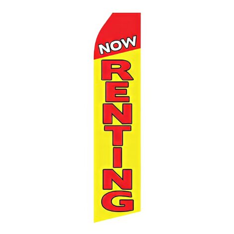Now Renting Advertising Flag