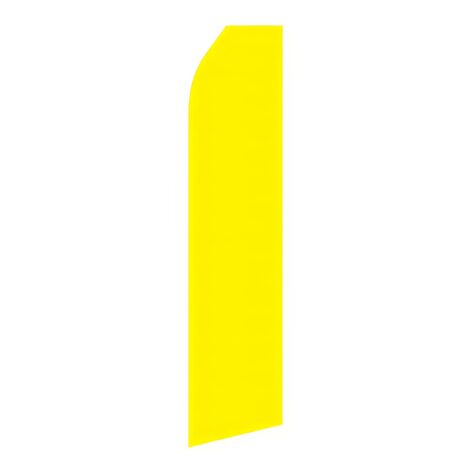 Yellow Advertising Flag