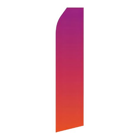 Red Purple Gradient Advertising Flag