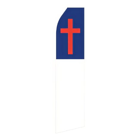 Red Cross Advertising Flag