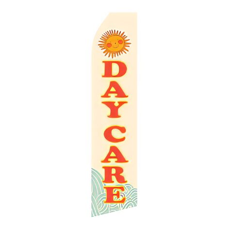 Day Care Advertising Flag