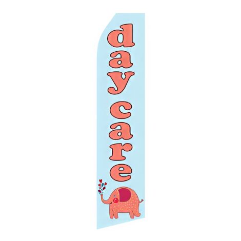 Day Care Advertising Flag