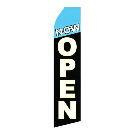 Now Open Advertising Flag