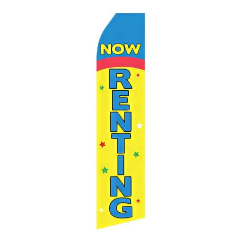 Now Renting Advertising Flag