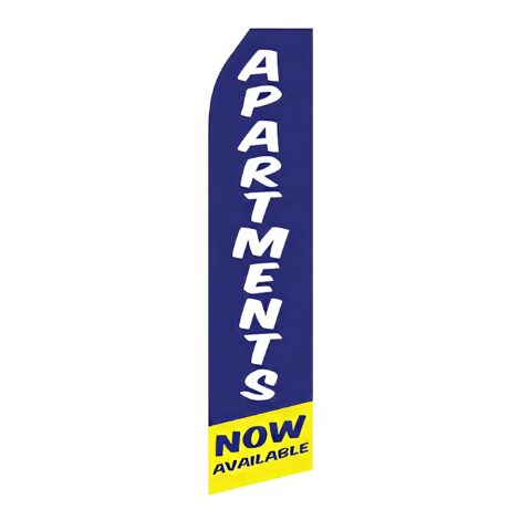 Apartments Now Available Advertising Flag