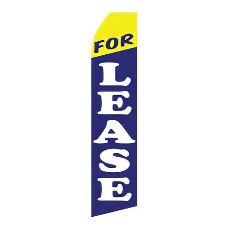 For Lease Advertising Flag