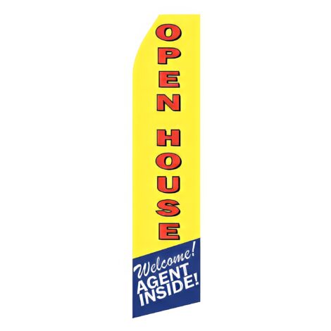 Open House Advertising Flag