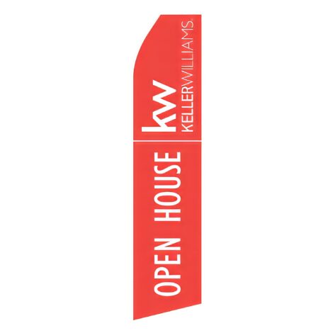 Open House KW Advertising Flag