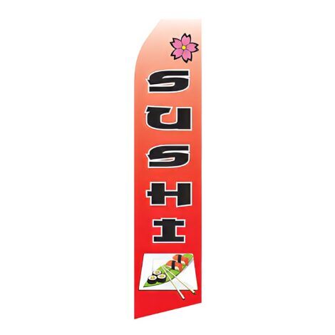 Sushi Advertising Flag
