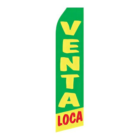 Venta Loca Advertising Flag