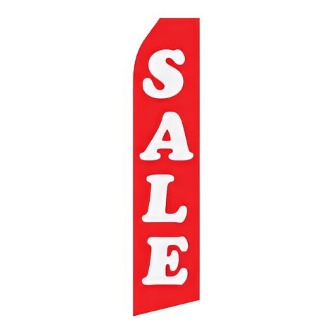 Sale Advertising Flag