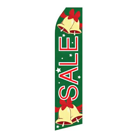 Christmas Sale Advertising Flag
