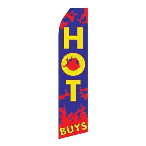 Hot Buy Advertising Flag