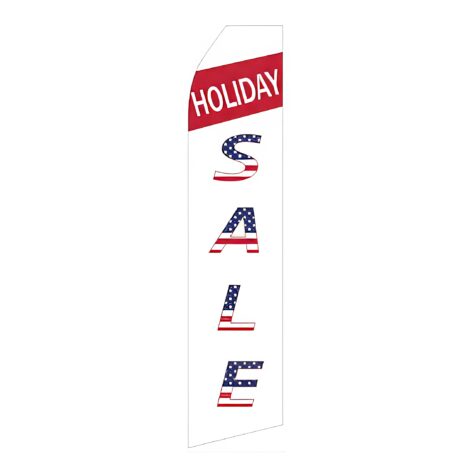 Holiday Sale Advertising Flag