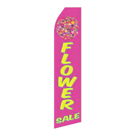 Flower Sale Advertising Flag