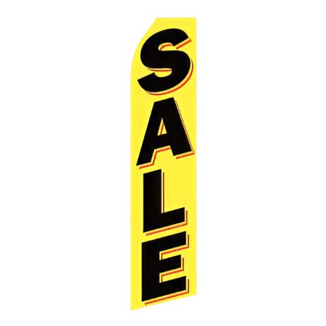 On Sale Advertising Flag