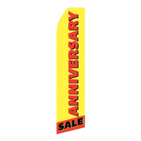 Anniversary Advertising Flag