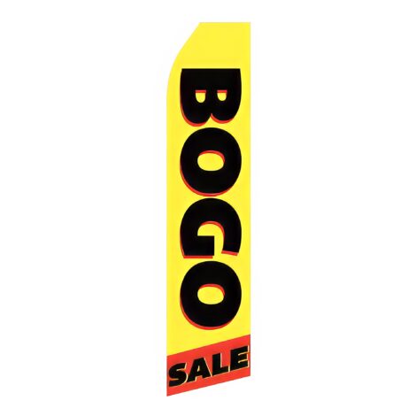BOGO Sale Advertising Flag