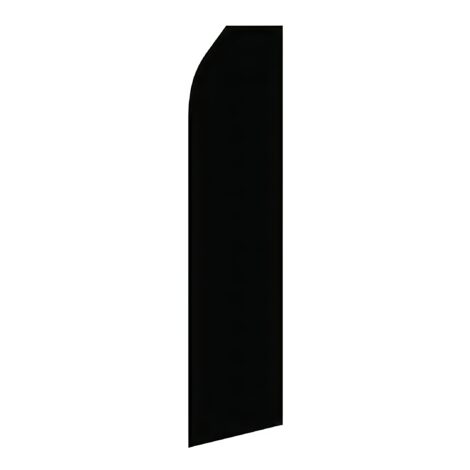 Black Advertising Flag