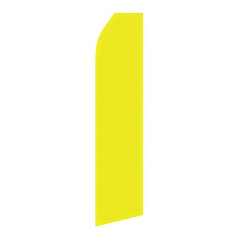 Neon Yellow Advertising Flag
