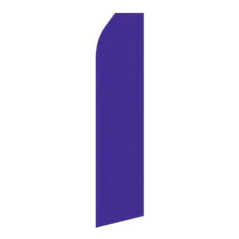 Purple Advertising Flag