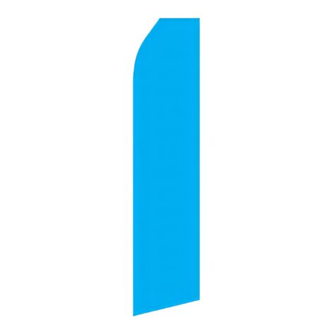Light Blue Advertising Flag