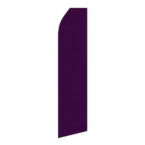 Purple Advertising Flag