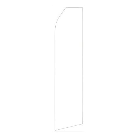 White Advertising Flag