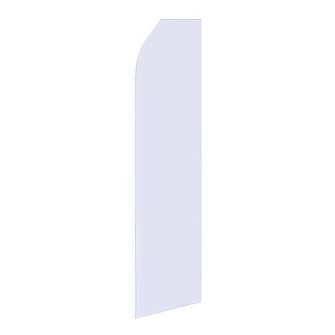 Light Grey Advertising Flag