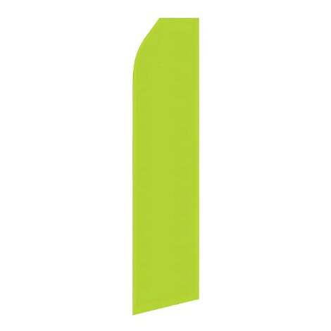 Lime Green Advertising Flag
