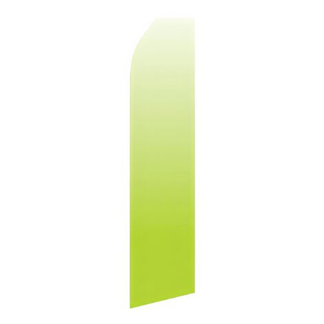 Lime Green Gradient Advertising Flag
