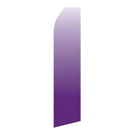 Purple Gradient Advertising Flag