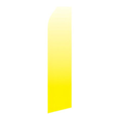 Yellow Gradient Advertising Flag