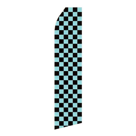 Green Black Advertising Flag