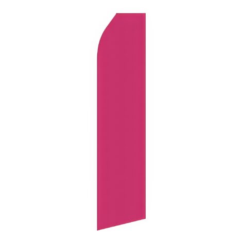 Solid Magenta Advertising Flag