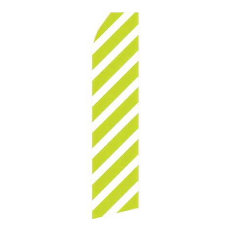 Green Slash Advertising Flag