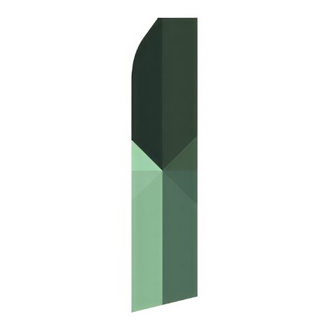 Multi Green Advertising Flag