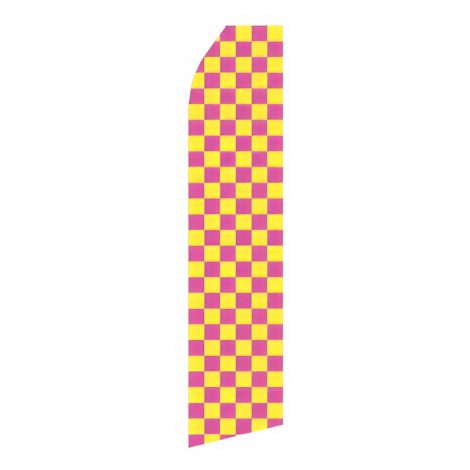 Red Yellow Advertising Flag