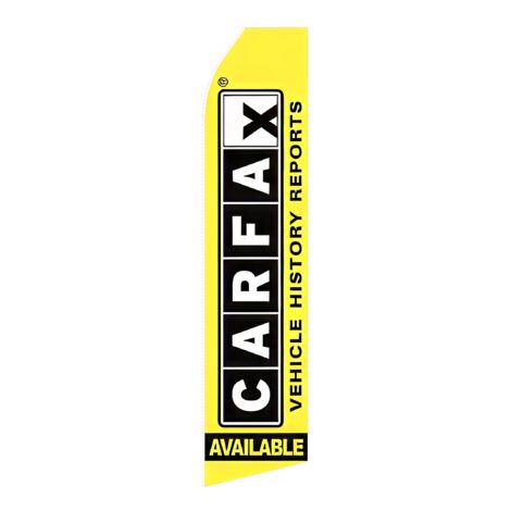 Carfax Advertising Flag